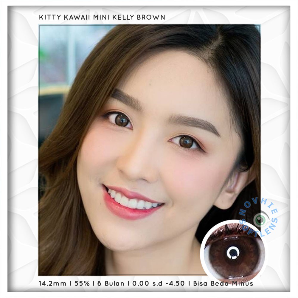 

SOFTLENS KITTY KAWAII MINI KELLY BROWN