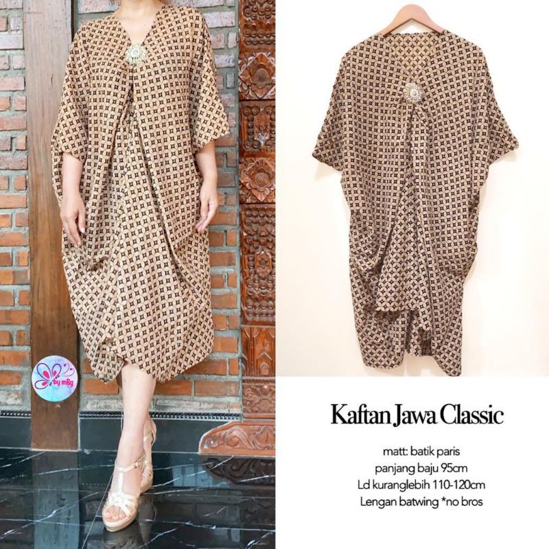 TUNIK BATIK KAFTAN CLASIC