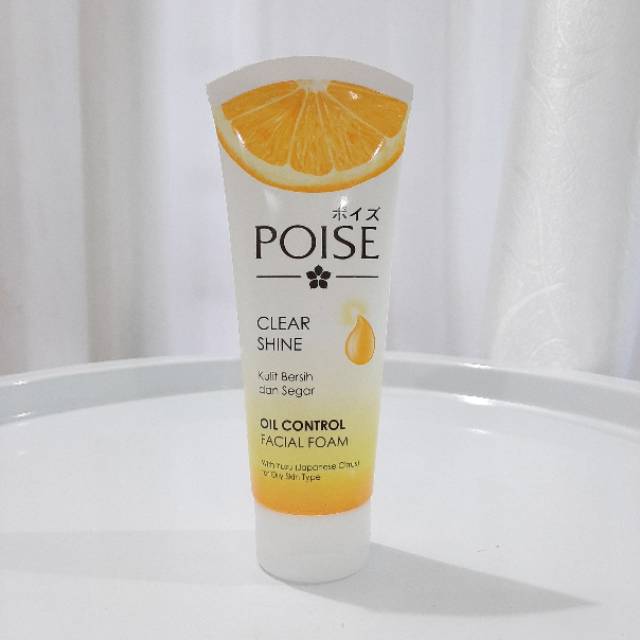 Sabun cuci muka Poise Facial Foam Tube 100gr