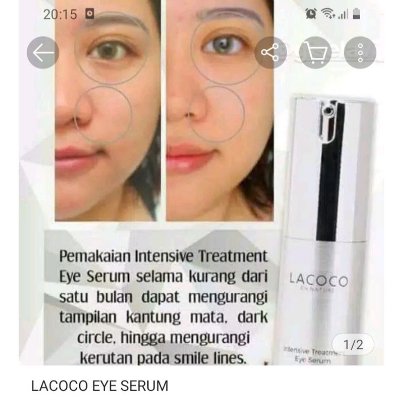 lacoco Eye serum lacoco mata panda#lacoco nasa eye serum