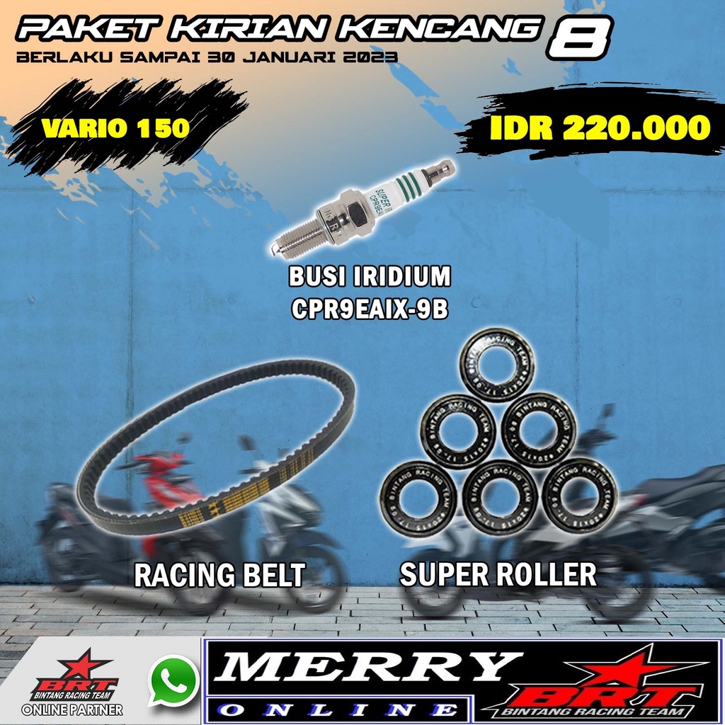 Paket Kirian Kencang BRT Vario 125 Vario 150 PCX 150