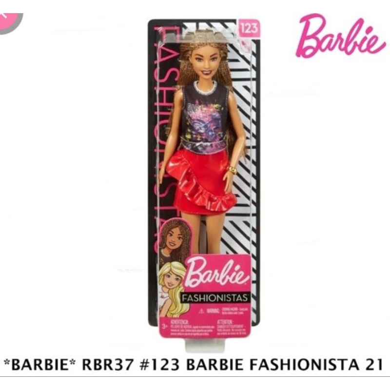 Mainan boneka Barbie Fashionistas