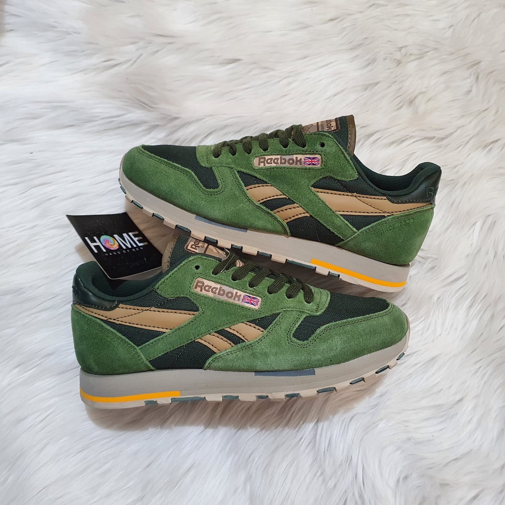 Reebok Classic Leather Utility Olive Green