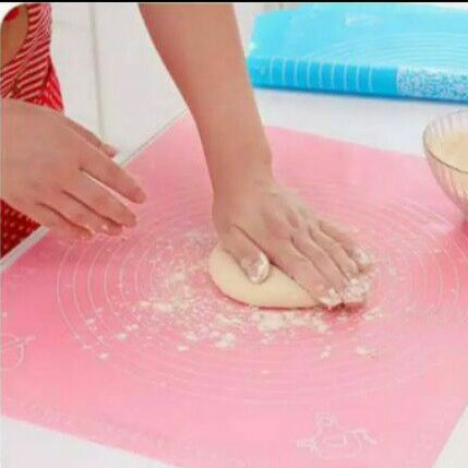 silikon matras alas gilingan fondan/adonan kue