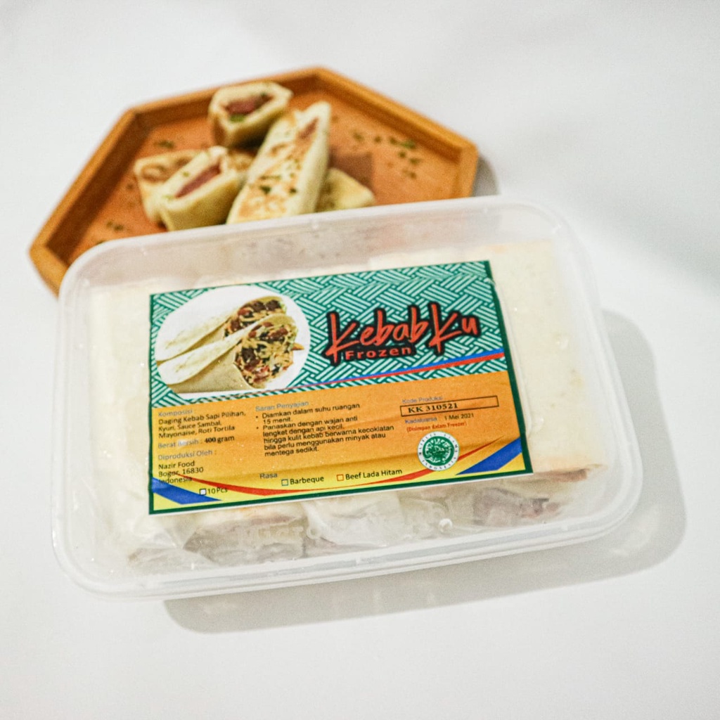 

Kebab reguler 2 kebab mini ini isi 10 Kebab