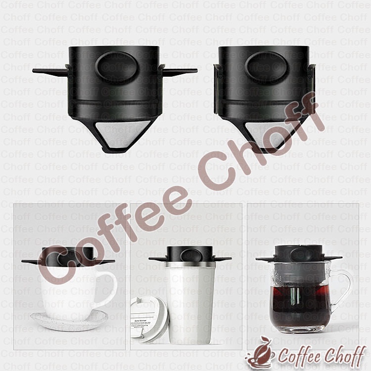 DRIPPER KOPI SARINGAN KOPI TEH STAINLESS V60 DRIPPER STAINLESS
