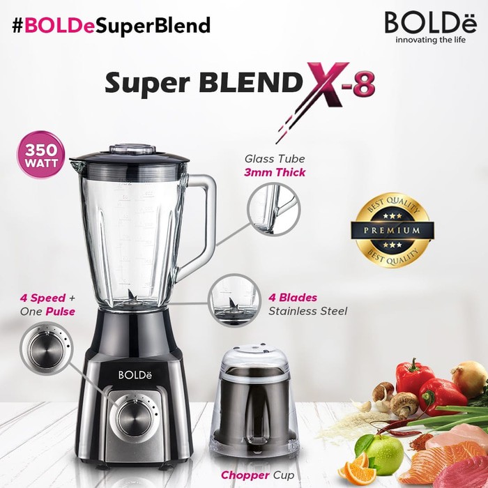 Blender Super BLEND X8 Original BOLDe SNI