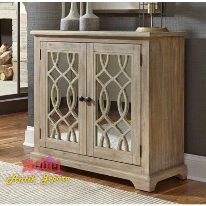 Nakas jati minimalis antik