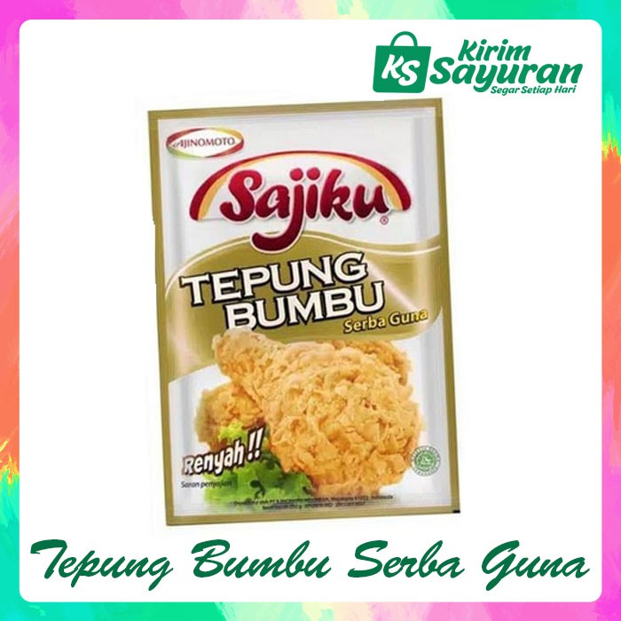 

SAJIKU TEPUNG BUMBU SERBAGUNA (240 gr)
