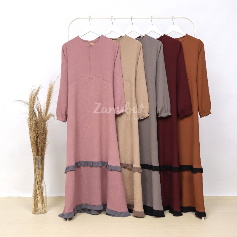 GSK 42 Zanuba | Gamis Set Kombinasi 42 Zanuba