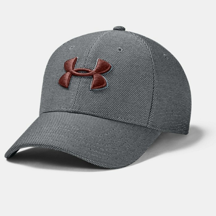 Under Armour Heathered Cap Grey / Topi Under Armour Original Grey - Ml