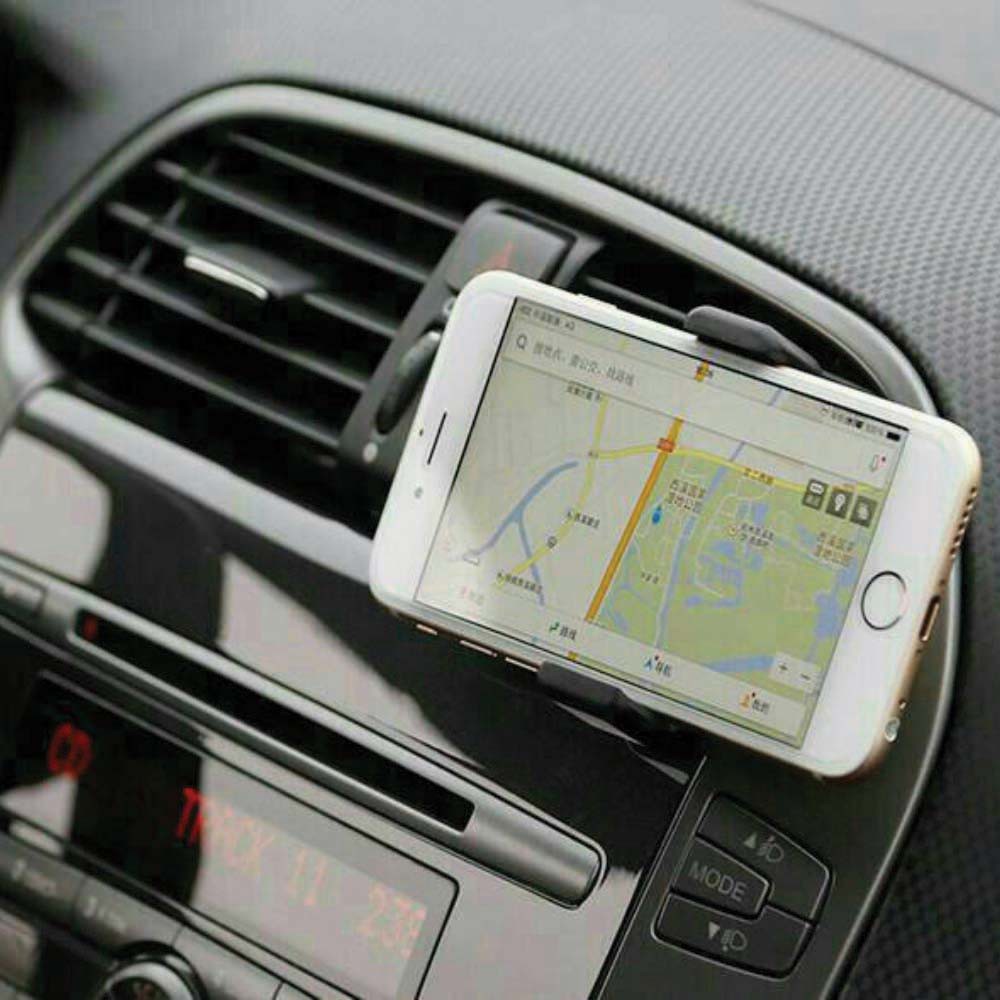 Phone Holder AC Mobil / Holder HP di AC Mobil / Holder Gps / Holder Handphone Jepit Ventilasi AC