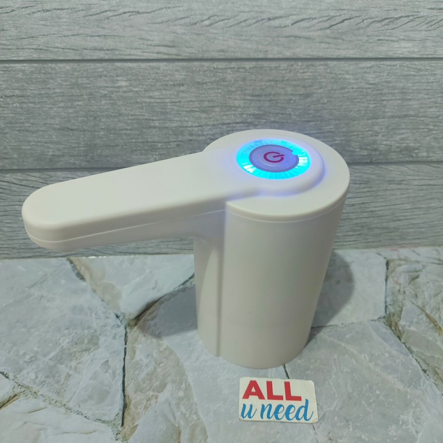 TERLARIS - Pompa Galon Dispenser Pump USB / Pompa Air Minum Elektrik Otomatis Electric Water FLECO V-2056 / Pompa Galon Dispenser Air Minum Charge Usb Gallon Pump FLECO V 5056 | FMS