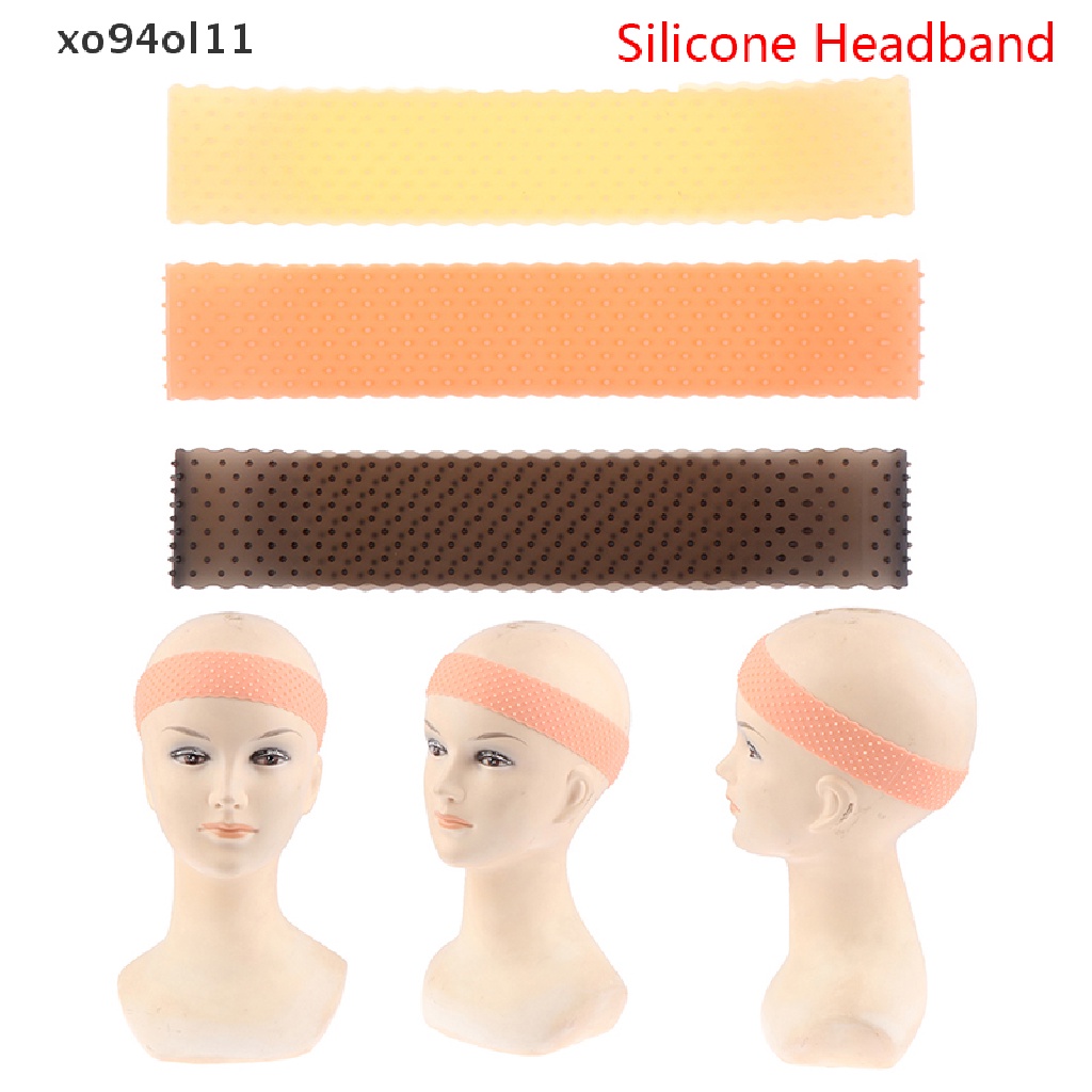 Xo Bandana Silikon Elastis Holder Wig Rambut Palsu Untuk Salon