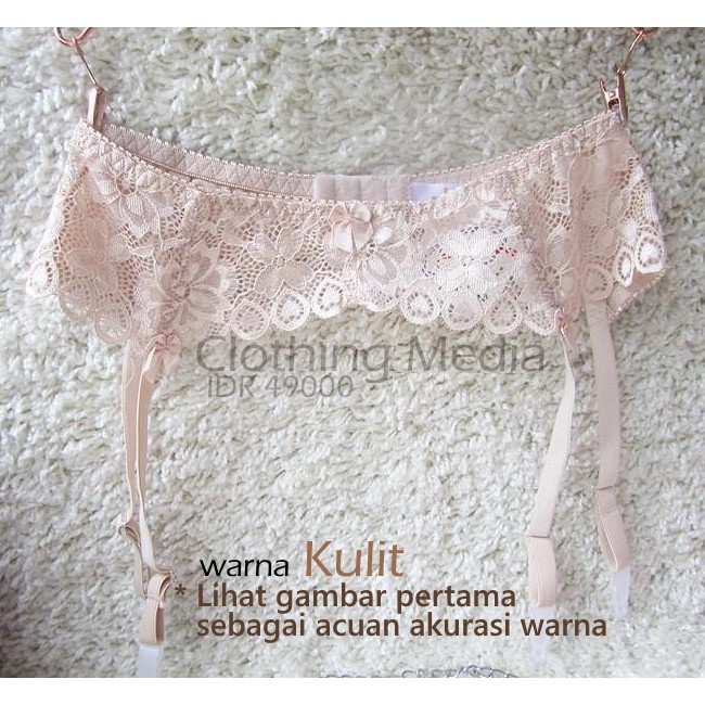 Sexy Garter Belt Untuk Stoking Suspender Lingerie Renda Kualitas Bagus