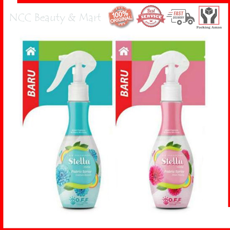 * NCC * Stella Disinfectant Fabric Spray Fresh Protect Bunuh Kuman Pada Permukaan Kain