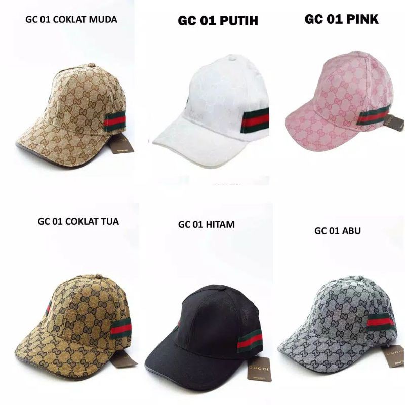 TOPI GUCCI 01 IMPORT PREMIUM MURAH PRIA COWOK - BASEBALL CAP AL GHAZALI