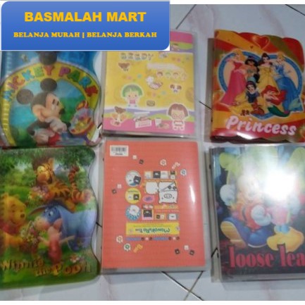 

Map binder file joyko A5 motif sampul kartun variasi