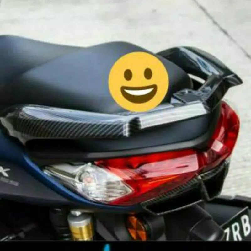 Cover Tutup Behel Nmax New 2021 2022 Carbon NEMO / Cover Behel Karbon Original Nemo N max Variasi Nmax Aksesoris Nmax 2021 2022