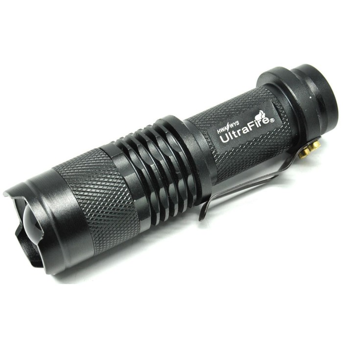 Senter Police Pocketman Senter LED Flashlight 2000 Lumens Waterproof Tahan Air