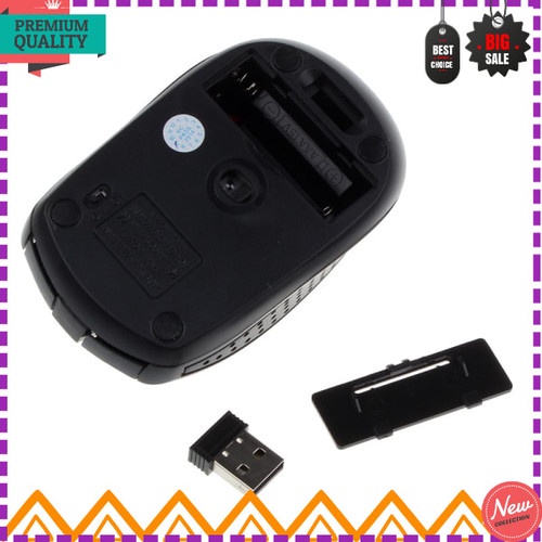 Gaming Mouse Wireless 2.4GHz Mos Game Wireles Tanpa Kabel Cepat Akurat Mause Mose Mouse Laptop PC Co