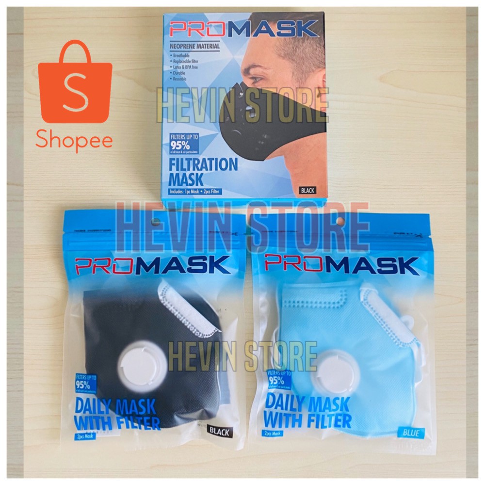 MASKER FILTER UDARA N95 ANTI POLUSI, BAKTERI &amp; VIRUS