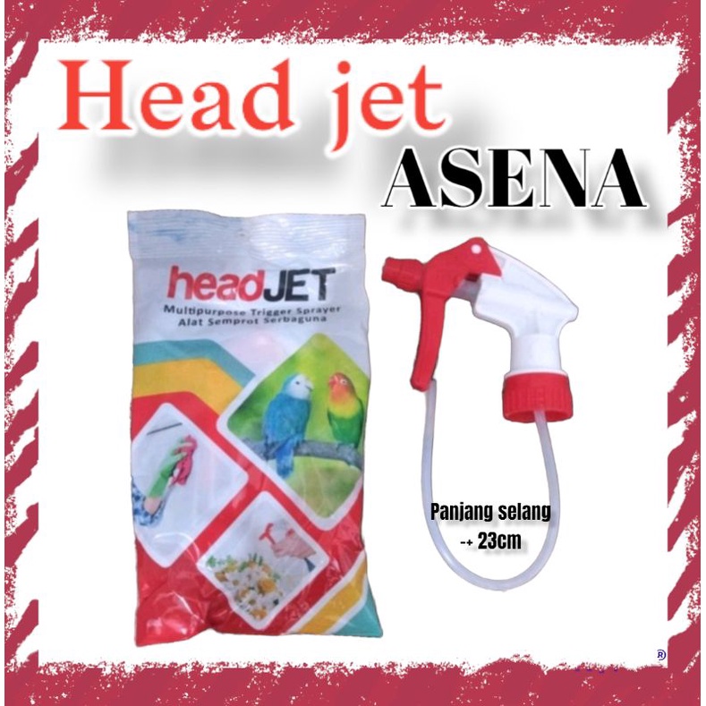 head kepala sprayer botol semprotan air tangan headjet kepala ASENA head jet