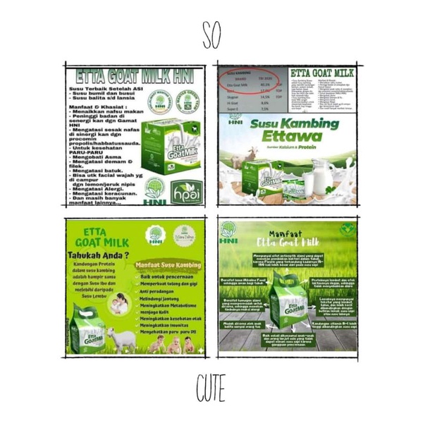 

SUSU KAMBING ETTAWA