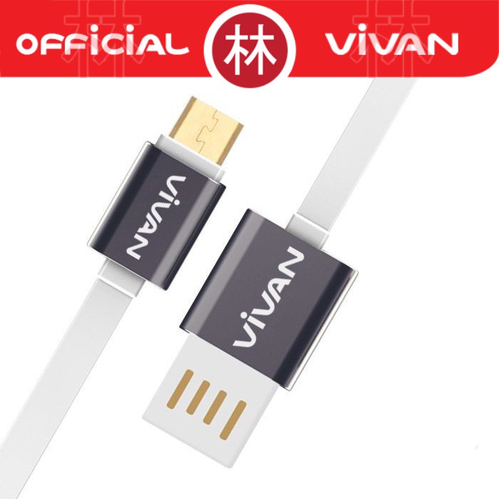 Vivan XM100 Data Cable Micro USB 2A 1m