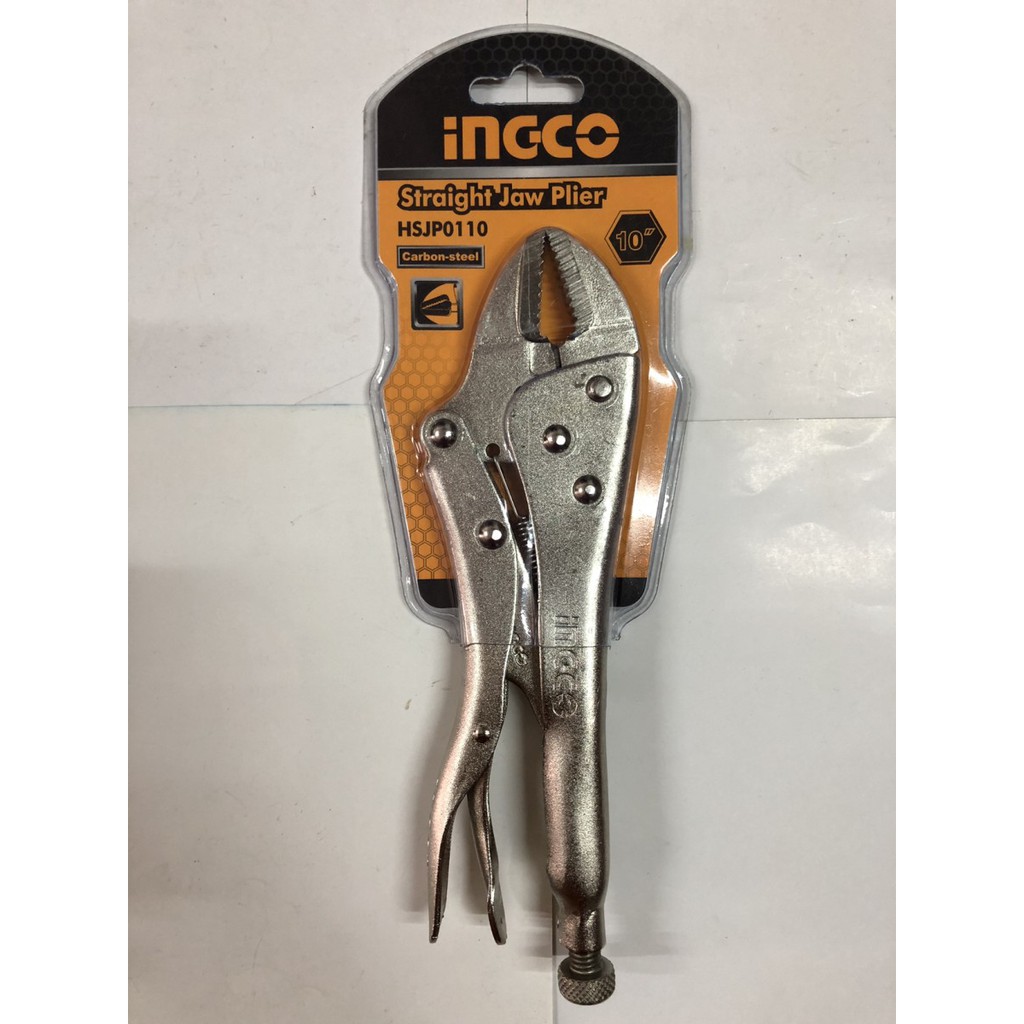 INGCO - Tang Bais Lurus / Straight Jaw Plier 10 Inci