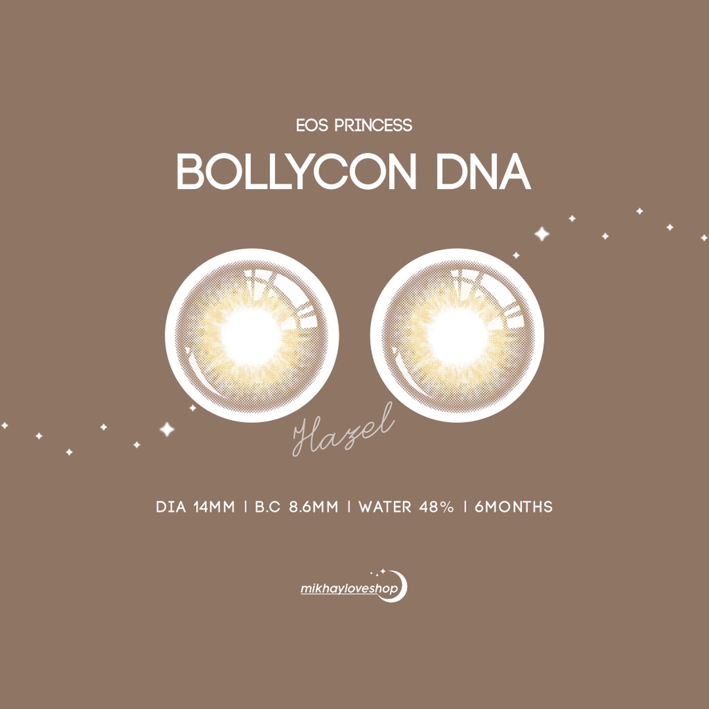 MIKHAYLOVESHOP Softlens Bollycon DNA Hazel | EOS Princess