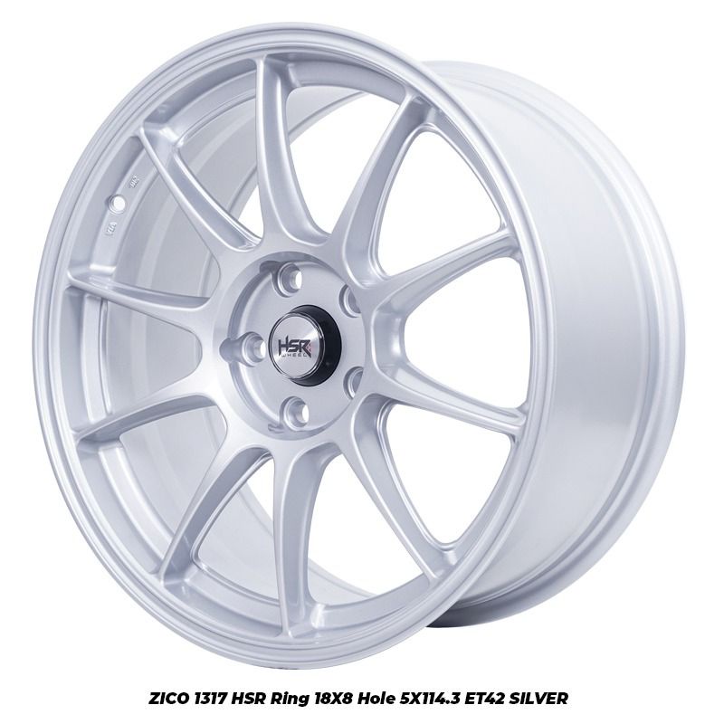 PAKETAN MURAH VELG + BAN + BAUT FREE CENTER RING MOBIL HRV RING 18 HSR ZICO + BAN 225 45