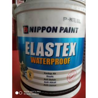  CAT  WATERPROOF  ELASTEX  NIPPON  PAINT  1  KG TAHAN AIR 