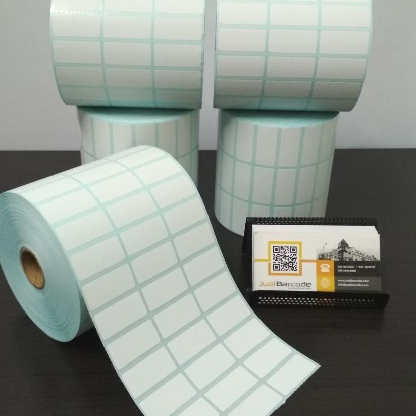 

Hot Sale Kertas Stiker Printer Bare 33 X 15 MM - 3 Line - Semicoated 10.000 ..