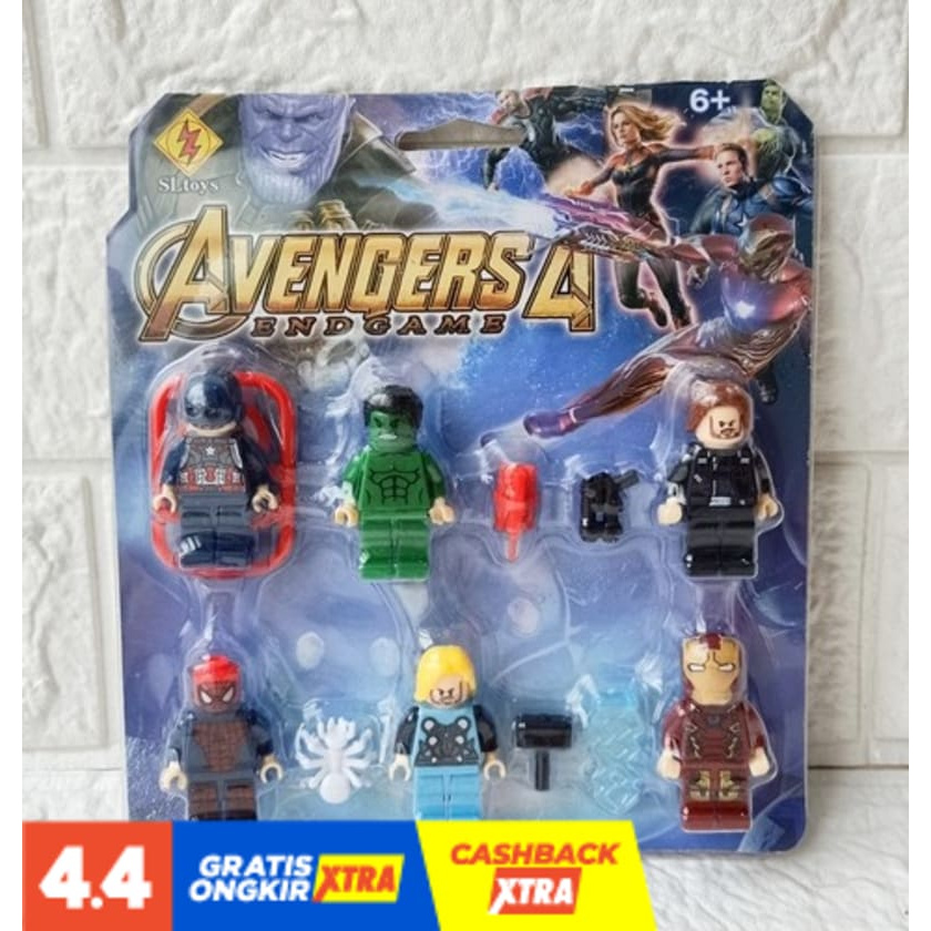 SUPER PROMO MAINAN LEGO FIGURE SET AVENGERS SL89149 TERMURAH