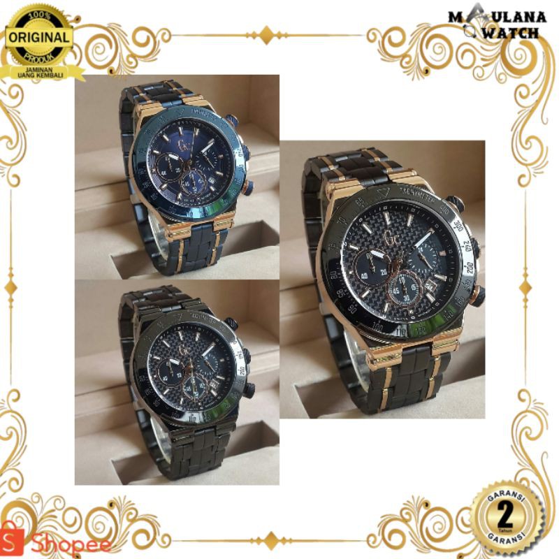 JAM TANGAN PRIA WANITA | RANTAI | KULIT | KARET | MURAH | PRIA WANITA GUESS COLLECTION