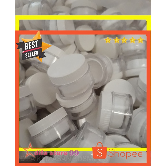 Pot Acd 5gr Putih Pot Acrylic 5gr