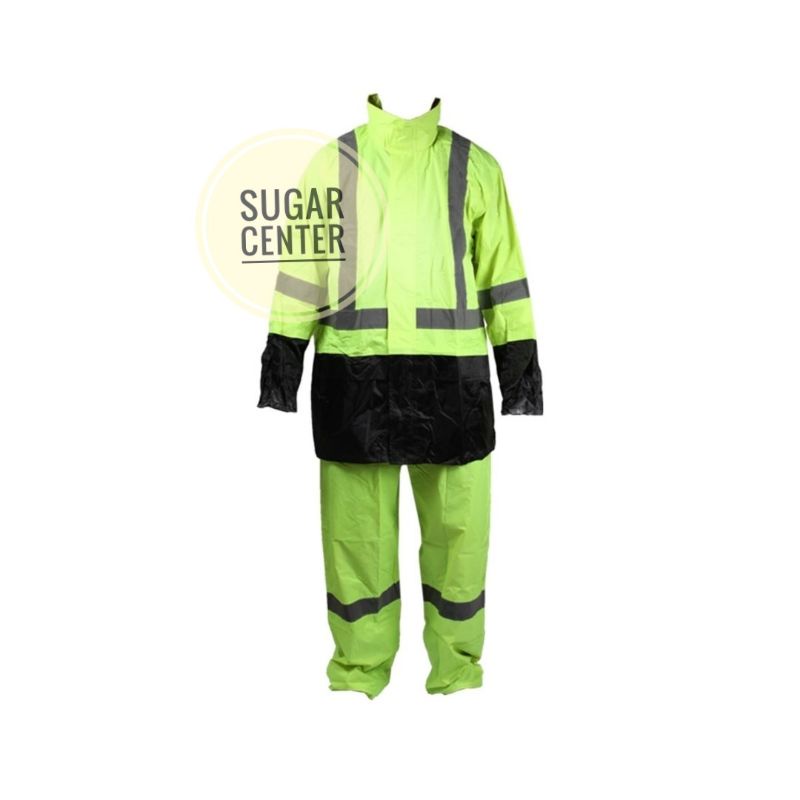 Soleil Jas Hujan PVC 170t Ukuran L/Set Jas Hujan Baju dan Celana/Jas Hujan Original Soleil/Jas Hujan