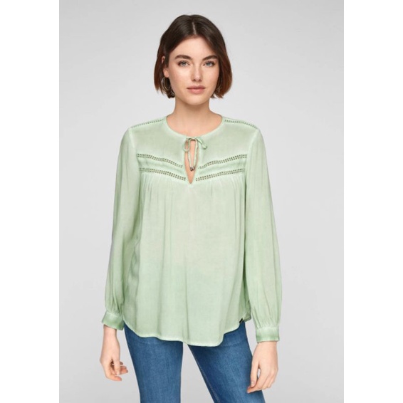 S*liver soft longseleeve blouse