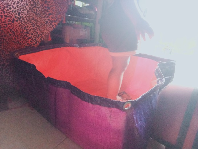 Terpal Kolam  Ukuran (50x50x25cm.) Type A 5 Korea Kualitas Sedang Bisa Cod..