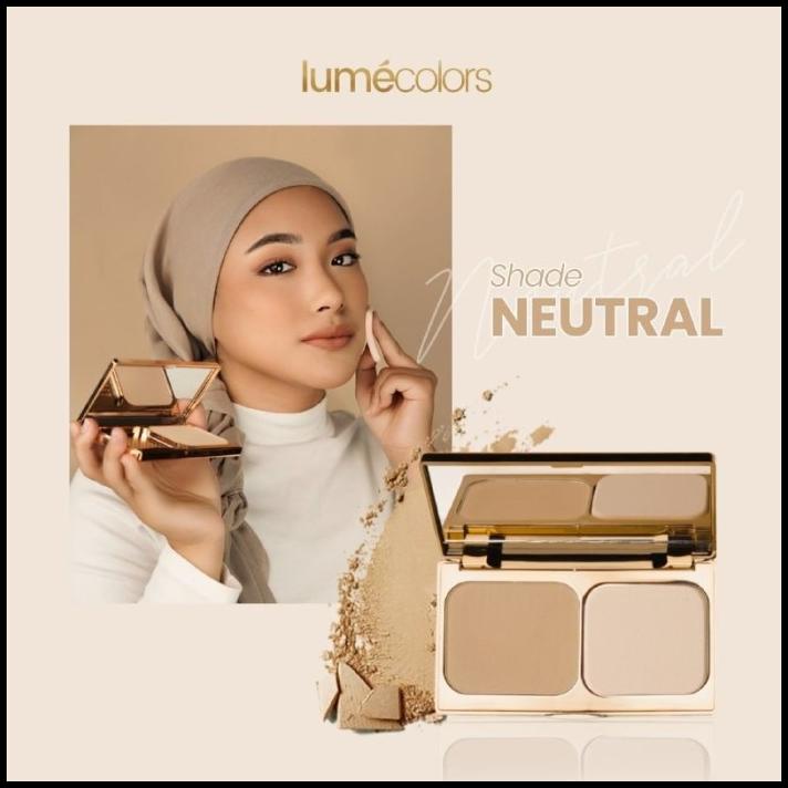 Heaven | Bedak Padat / Compact Powder Lumecolors - Neutral