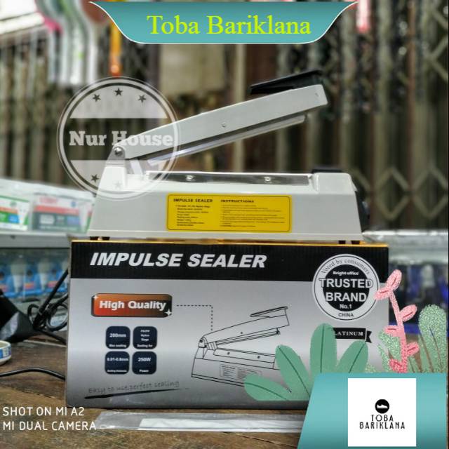 high quality alat pres plastik las plastik impulse sealler 20 cm super brand trusted brand