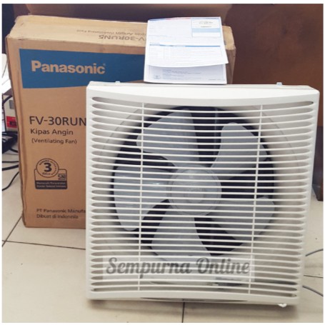 Panasonic Exhaust Fan Dinding / Tembok 12 Inch FV-30RUN5 12&quot; 30RUN