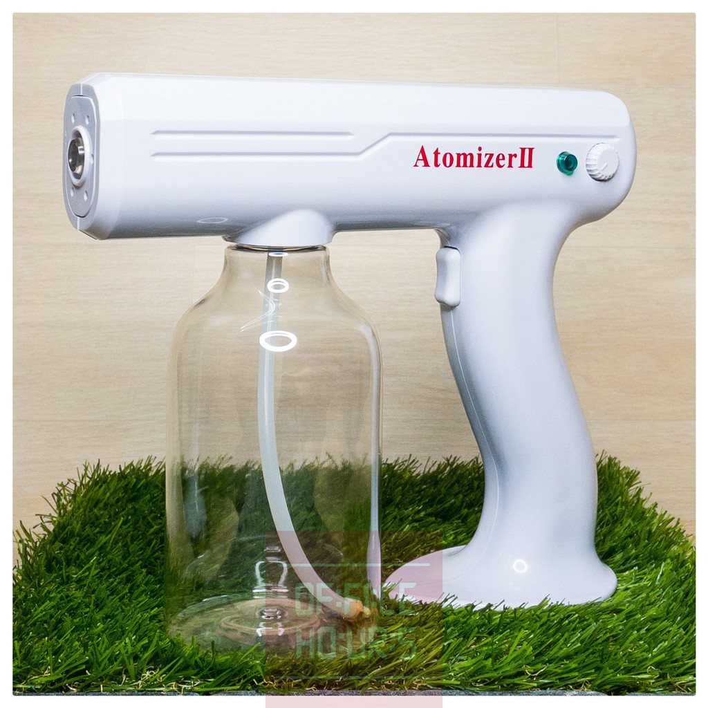 Nano spray gun disinfektan wireless - electric disinfectant blue light