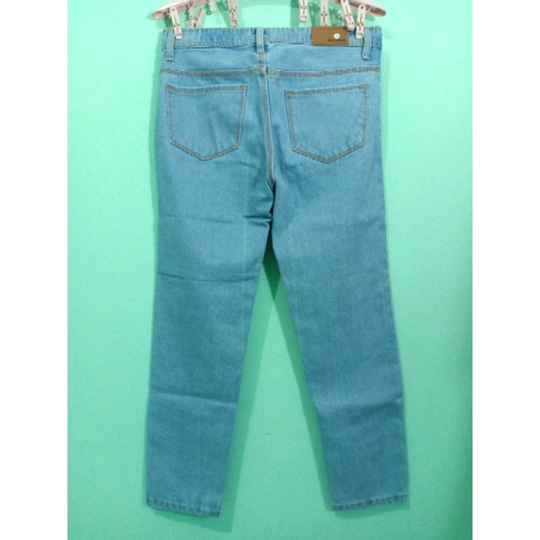 New Celana Jeans Pull&Bear Model Boyfriend - Ukuran 29