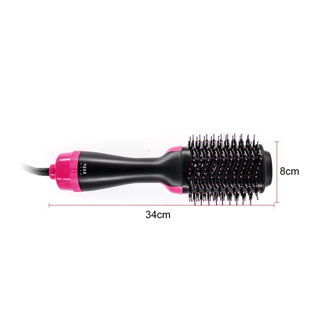 One Step Hair Dryer Brush Negative Ion Generator Salon Hair Straightener