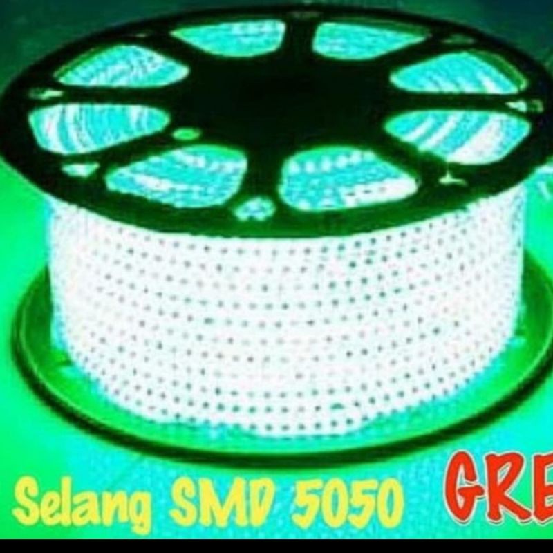 LAMPU LED STRIP SELANG 5050 SMD AC 220V METERAN (1M-100M) OUTDOOR AND INDOOR (LAMPU TIK TOK) Tiktok
