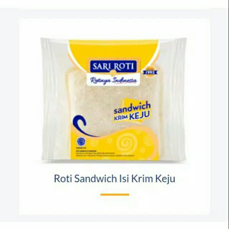 

Sari Roti sandwich keju