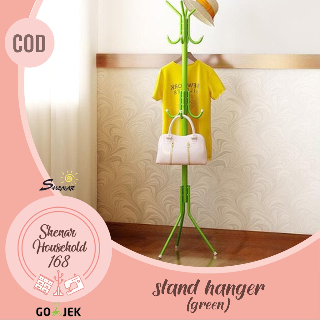 NEW! BAG HANGER/GANTUNGAN TAS/TOPI/RAK GANTUNG /GANTUNGAN SERBAGUNA / STAND HANGER - SHENARHOUSEHOLD