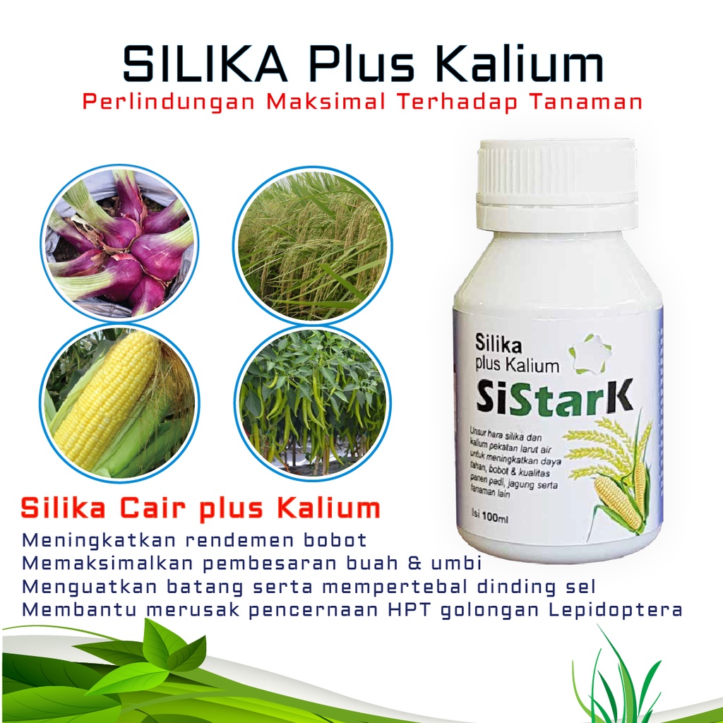 Silika Cair + Kalium Cair Sistark 100ML